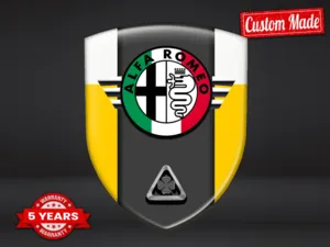 Alfa Romeo Décalcos Auto Étoile Design Moderne